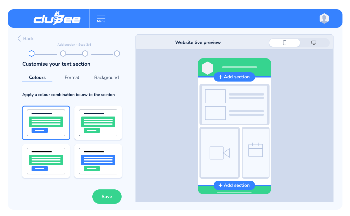 Website builder